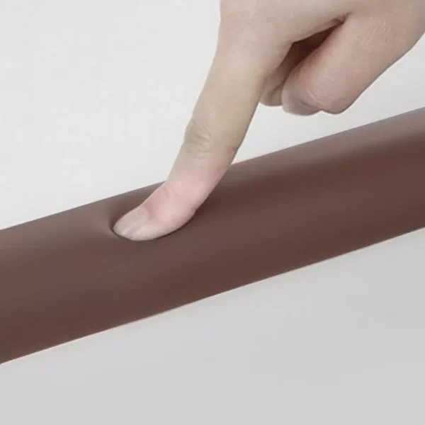 Vee Seven Premium Baby Safety Edge Guard & Corner Guards Kit - Extra Thick 2.4cm x 0.8cm - 4 Meter Roll with 8 Corners - Brown Color | Food-Graded | Shock Absorbing - Medium