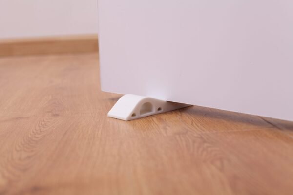 Vee Seven Premium Baby Safety Door Stopper - 2 Pieces - White - Premium Quality Material