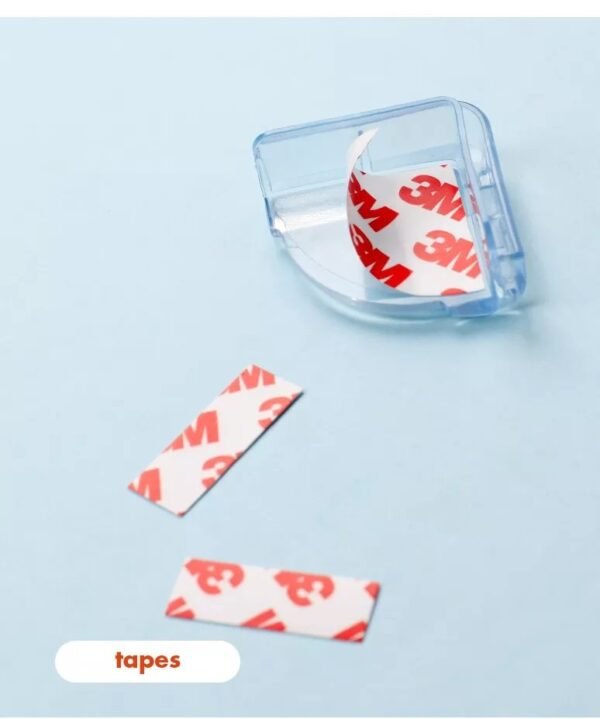 Vee Seven Premium Square Transparent Corner Guard - 4 Pieces - Clear, Sleek Protection with 3M Tape Adhesive for Your Little Ones